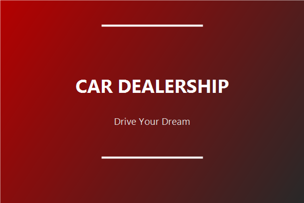 Car Dealership