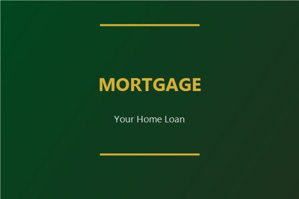 Real Estate Mortgage