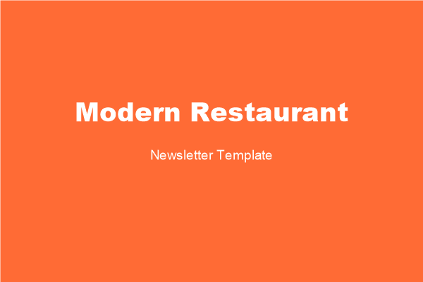Restaurant Modern